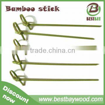 Factory Discount Price Wholesale Bamboo Knot Skewers,bamboo Skewers photo-3