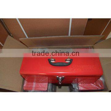 Red Color Two Layers Iron truck toolbox tool box tool cabinet
