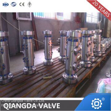 Forged Steel API 6D Double Block and Bleed Ball Valve photo-2