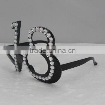 Plastic Number Shaped Eyeglasses photo-3