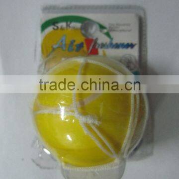 2015 mini volyball car air freshener with net and cupula