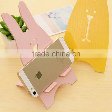 SJZJ002 Smart Rabbit Display For Ipad Wood Stand Phone Stand for Iphone photo-3