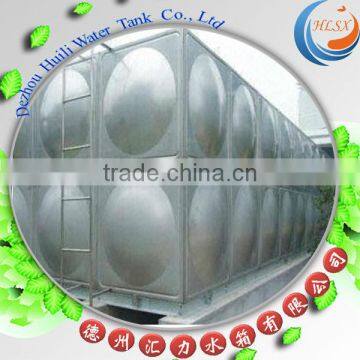 Best welding water tank! Huili inox square water tank