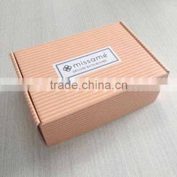 2017 New Year Fashion Gift Shipping Box Factory Custom Design