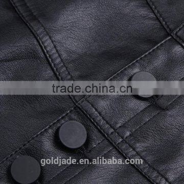 Latest Design High Wasit Sexy Lady Leather Pencil Skirt photo-3