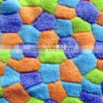 100%polyester nice printed polar fleece, jacquard polar fleece