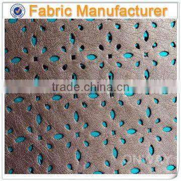 Shaoxing cicheng make-to-order artificial leather pu pu leather stock lot jeans pu leather labels