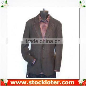 Fur coat stock Mens long wool coats inventory,140801p