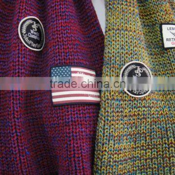 Popular Flag Winter Knitted Acrylic Fantastic 100%acrylic Latest Scarf photo-5