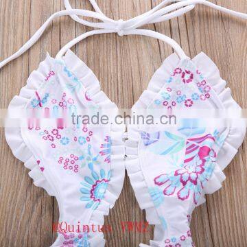 Japanese Girl Swimsuit One Piece Swimsuit Floral Hot Selling Summer Girl Clothes photo-3