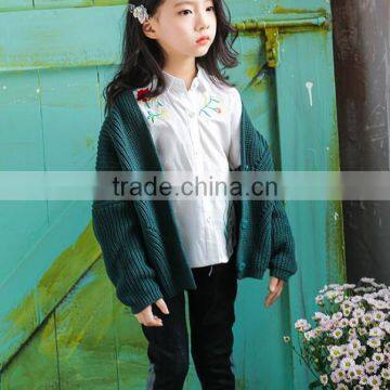 Zm35740a 2017 New Deisgn Girl Knit Sweater Spring Cardigan for Wholesale photo-4