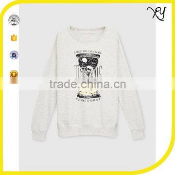 2017 Wholesale Mens Plain Crewneck Sweatshirt 100% Cotton Custom 3d Printing Sweatshirt photo-2