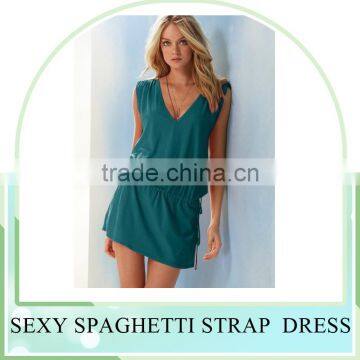 Wholesale New Fashion Spaghetti Strap Sexy Women Bodycon HL Bandage Dress photo-2