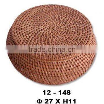 Rattan tea box