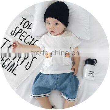 S17050A New Style Short Pants Hot Summer Children Denim Shorts photo-4