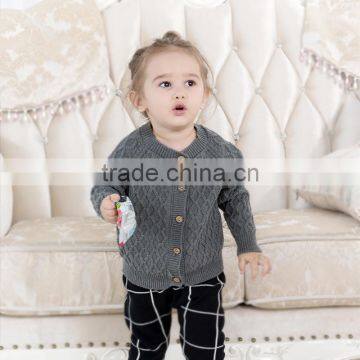 S17691A Wholesale Children Sweaters Knitting Kids Cardigan photo-2