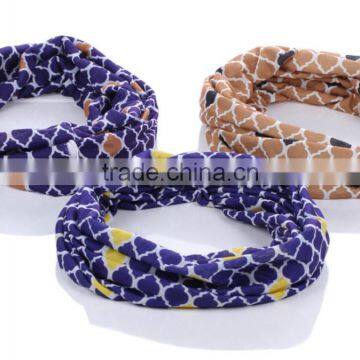 Wholesale Lady Fashon Jersey Quatrefoil Infinity Scarf photo-4