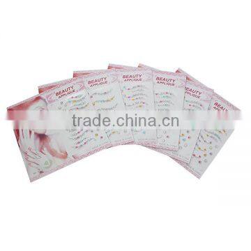 Body Art Multicolor At Random Glitter Removable Temporary Tattoo Sticker photo-3