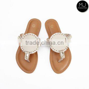 Stocked Monogram Solid Disc Kid Sandal photo-3