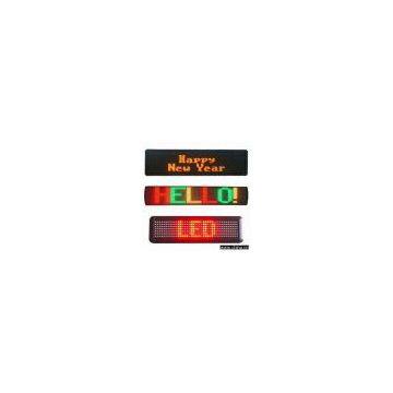 led display single/double line
