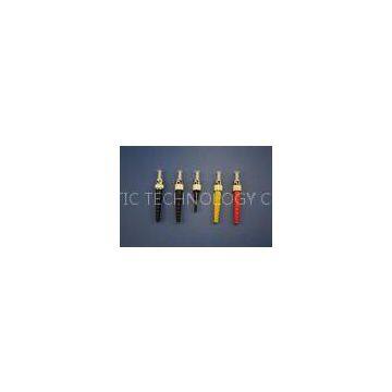 Singlemode Or Multimode ST Optical Fiber Connectors Assembly  0.2dB 125um For CATV