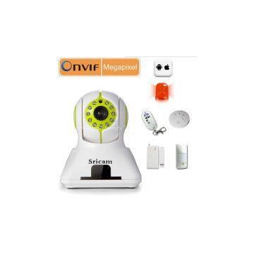 The Newest Sricam SP006 Auto Motion Tracking Andriod Remote Control Linkage Alarm Dome PTZ IP Camera photo-3