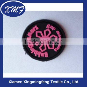 Transparent 3D Silicone Labels transparent rubber label