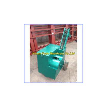 Fresh garlic root and stem cutting machine