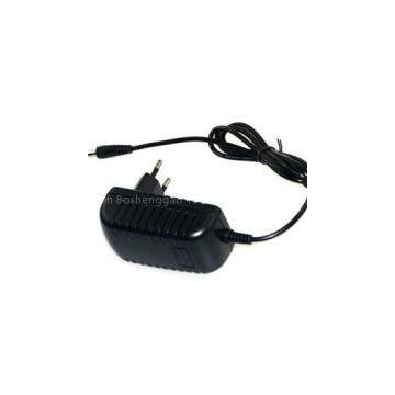 High Quality 24V 1A 24W Wall Mount AC DC Adapter With European Plug On Sale