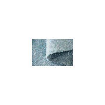 Mohair Yarn Plain Quilting Fabric , Japanese Boucle Wool Fabric 57 / 59 Width