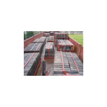 Dia 4.0m Cr-Mo Alloy Steel Mill Lining System With HRC50 Hardness DF081