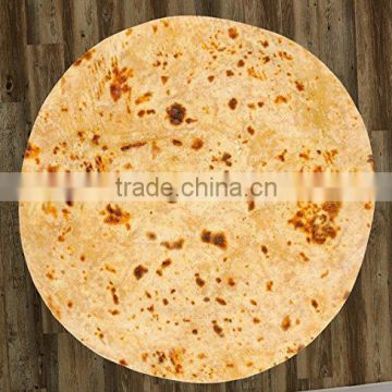 Corn Tortilla 60" Round Microfiber Beach Towel