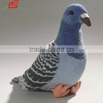 9 inches 24cm Blue Dove Plush Soft Toy Stuffed Animal Pigeon