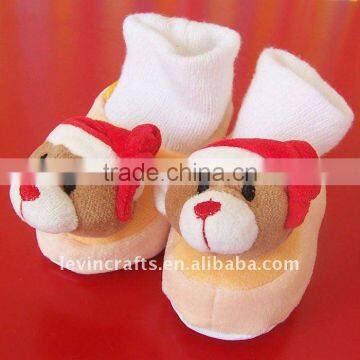 animal shape teddy bear warm shoes