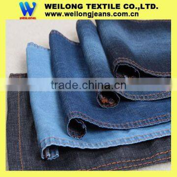 B1449 light denim print cotton fabric dresses fabric