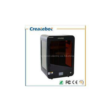 2016 Latest Build Size280*250*400mm 3D printer Creative Createbot Max 3D Printer with dual nozzle Touchscreen and Heatbed