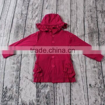 2016 Yawoo Red Cotton Boutique Winter Cardigan Wholesale Children Clothing Usa photo-4