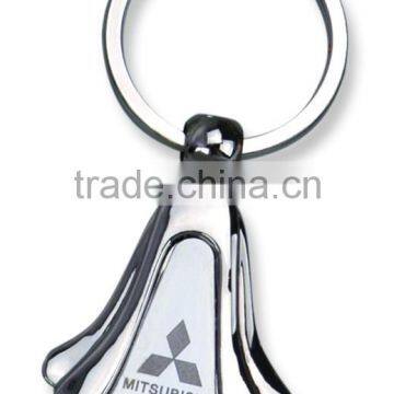 2016 Hot Sale Customized Metal Keychain Car With Laser Engraving Logo