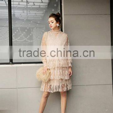 Fashion Pregnant Women Sex Images Lace Ruffle Maternity Photography Dress photo-2