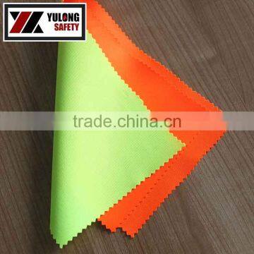 Wholesale tc Cotton Polyester High Tear Strength EN20471 Fluorescent Orange Textile Fabric for Protective Workwear photo-3