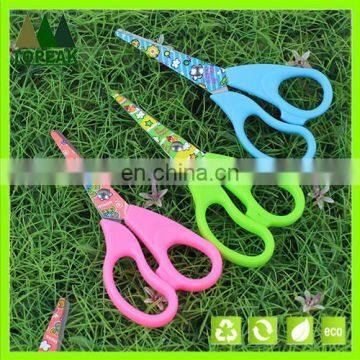 5'' lovely colorful handle student scissors /office scissors