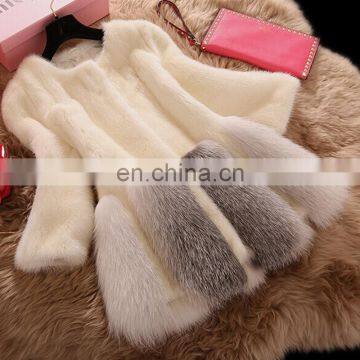 Tongxiang Genuine Mink Fur Long Fur Coat/outer Garment Lady