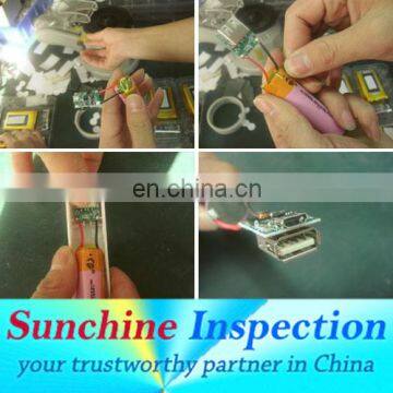 power bank inspection services in shenzhen supplier/inspection factory agent /china sourcing