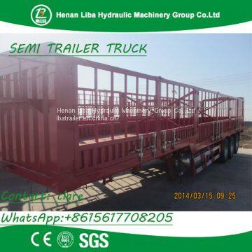 LIBA 3 Axle Fence Semi Trailer Animal Transport Stake Semi Trailer 13 meter long