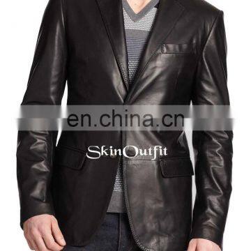 Mens Leather Blazers