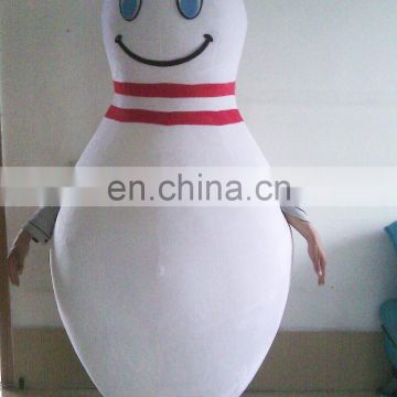 2016 hot sale CE bowling mascot costume for adults,used mascot costumes for sale