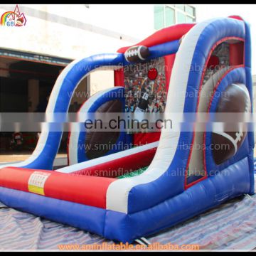 Hottest inflatable rugby goal, inflatable shooting rugby field, rugby game for sale