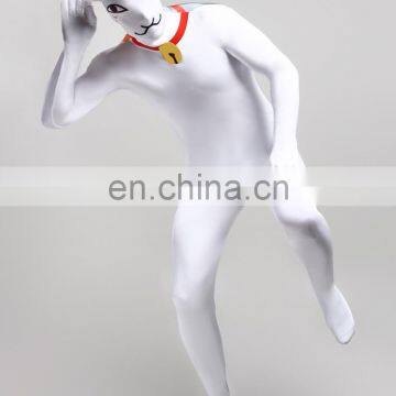 Full Body Tiger Stripes Lycra Zentai Halloween Party Animal Print Cat Costume photo-4