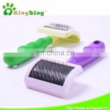 high quality soft handle pet comb,pet cleaning products manufacturer