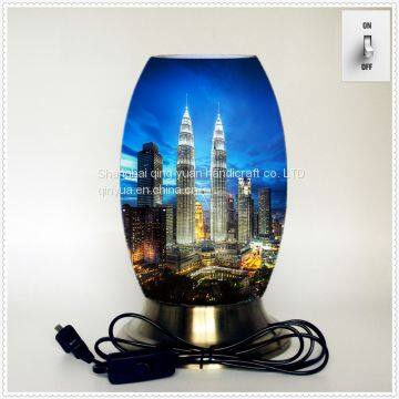 Qin Yuan art desk lamp, creative lamp, decorative table lamp, LED table lamp, American cultural series lamp (Dusa002)